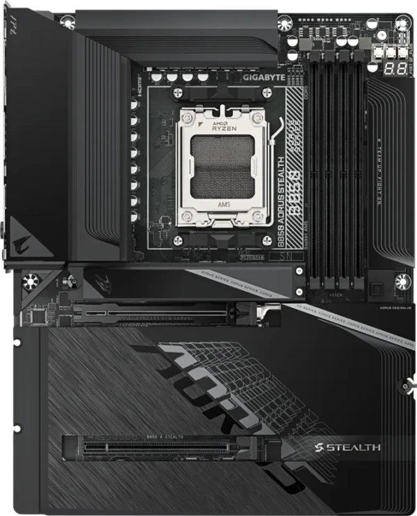 Gigabyte AM5 B850 A Stealth AMD B850 Čipset DDR5