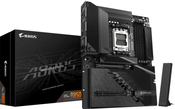 Gigabyte AM5 B850 A Stealth AMD B850 Čipset DDR5