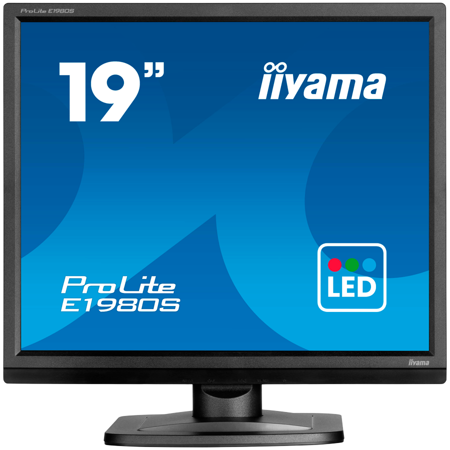 IIYAMA Monitor LED E1980S-B1 19" TN