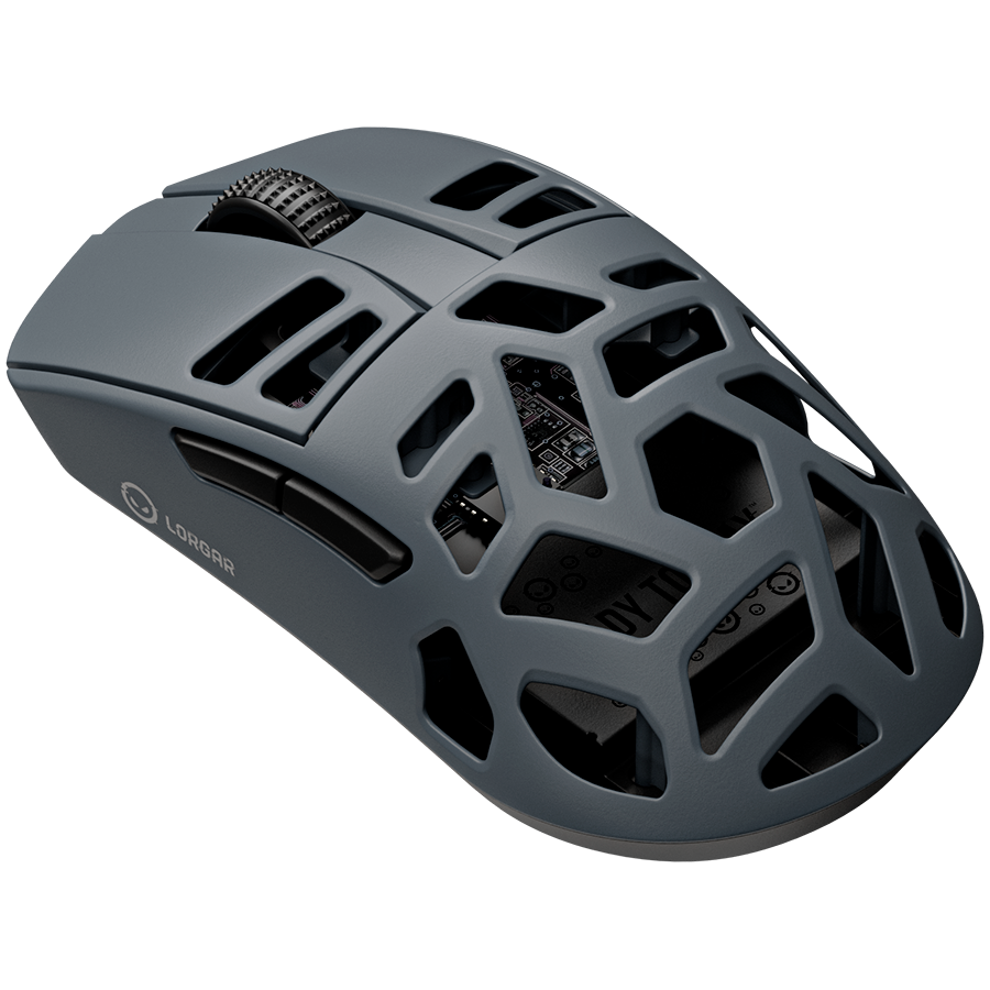 LORGAR MSE90W, Magnesium Alloy Wireless Gaming Mouse Elite, Dark Grey