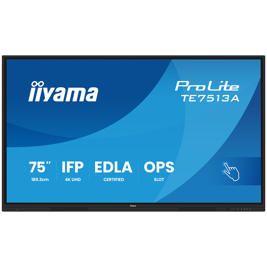 Iiyama Prolite TE7513A-B2AG 75'' UHD Touch-Screen Ekran