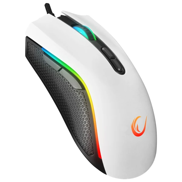 Rampage Miš žični gaming SMX-R44 V2 Macrol beli 41492