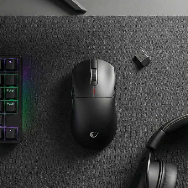 Rampage Miš Wireless gaming CLAX 60 GRAM Ultra Light crni 41040