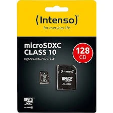 Intenso Micro SDXC 128GB Class10 3413491 + adapter
