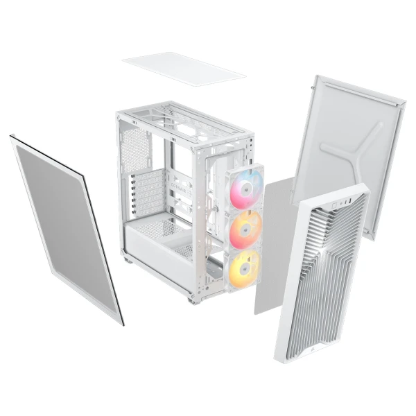 Corsair Kućište Corsair 3200D RS ARGB White, CC-9011345-WW