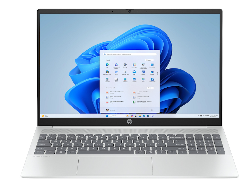 HP Laptop OmniBook 5 16-ba1005nm 16", Core 7-150U, 32GB, 1TB