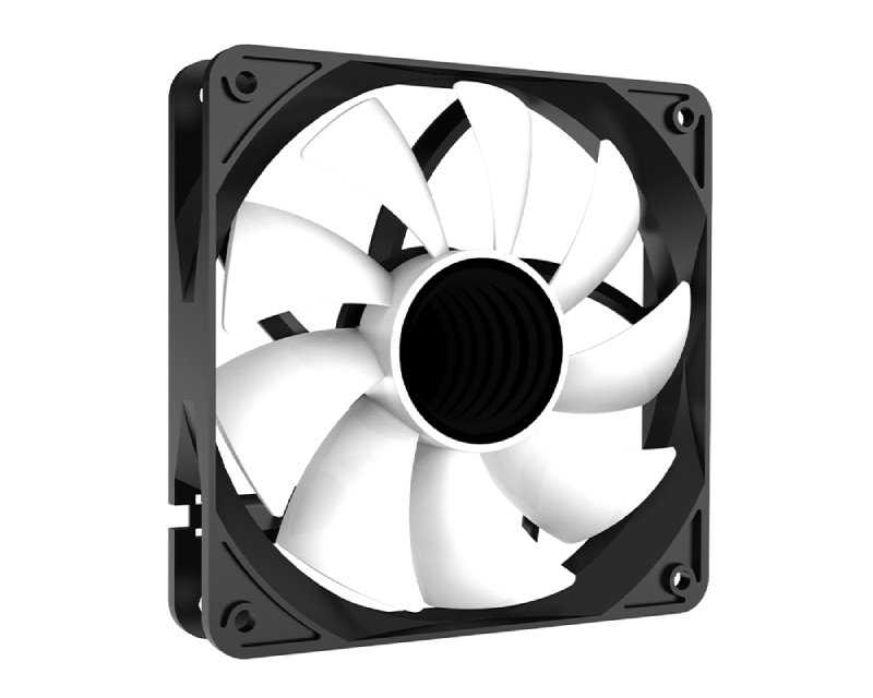 RAIDMAX ARGB Ventilator NV-IX120FBP PWM crni