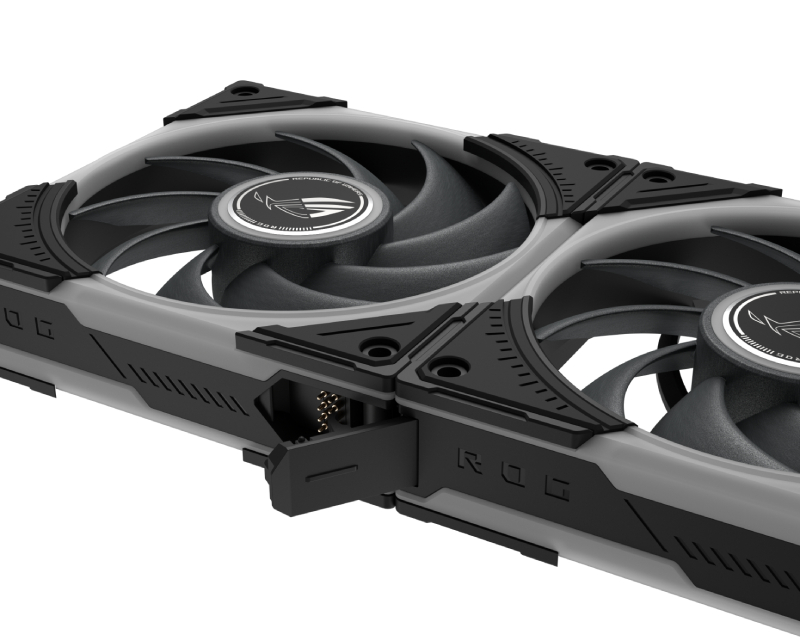 Asus ROG EURUX GR120 FAN ARGB REVERSE BLACK 3IN1 crni ventilator