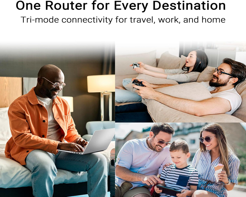 Asus RT-AX50 GO AX1500 Dual-Band Wi-Fi Router