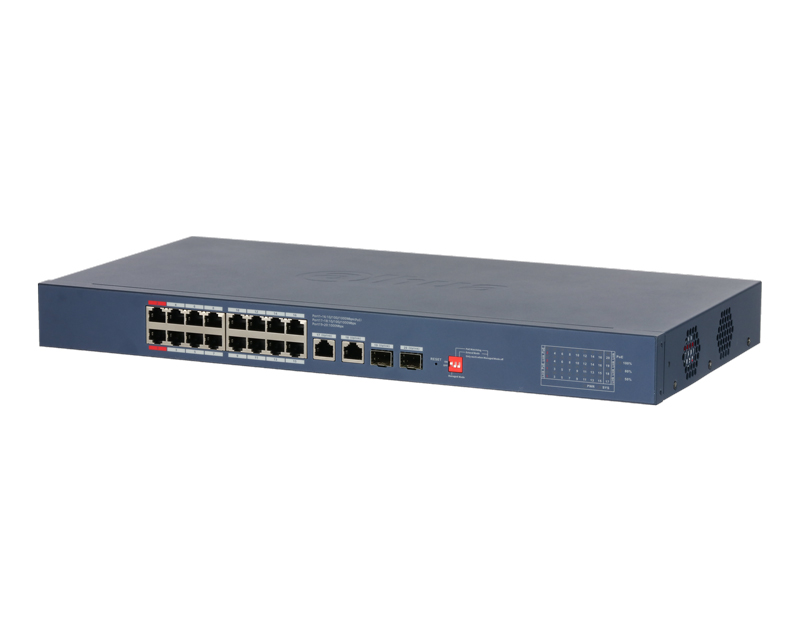Dahua CS4220-16GT-240-V2 20-Port Cloud Managed Desktop Gigabit Switch with 16-Port PoE