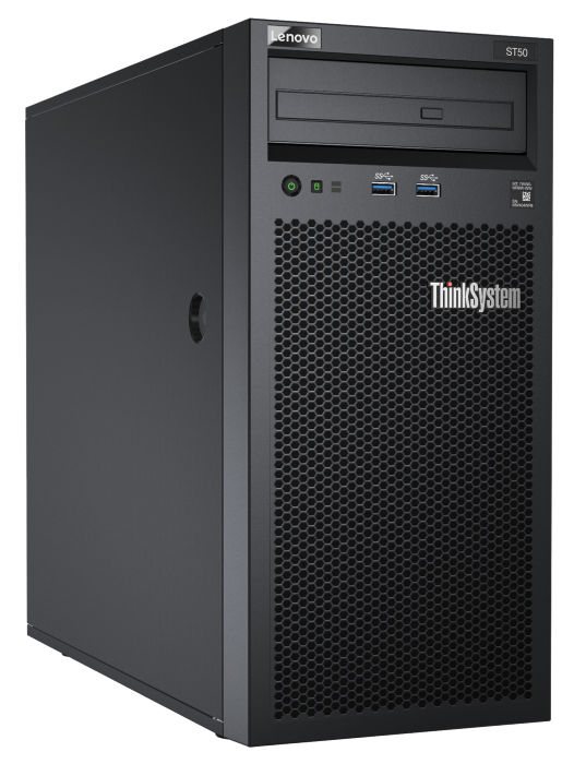 Lenovo ThinkSystem ST50 Tower Server, Xeon E-2224G, 32GB, 960GB, 930-8i, refurbished, 7Y48CTO1WW