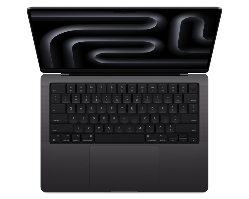 APPLE Laptop MacBook Pro 14.2", M5 Pro 18-core CPU 20-core GPU 24GB, 2TB Space Black (MGDT4)
