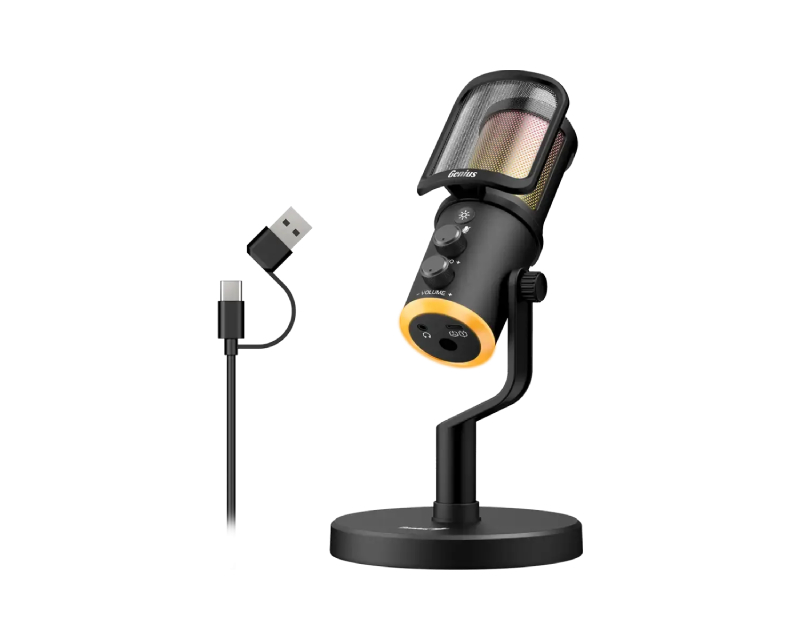 Genius MIC-S400U mikrofon crni