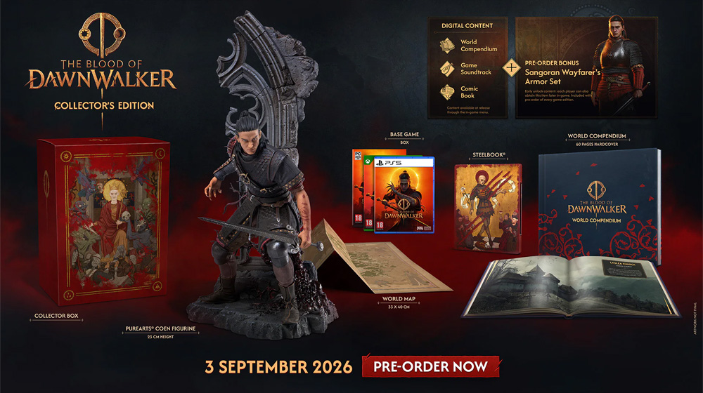 Namco Bandai PS5 The Blood of Dawnwalker Collector Edition