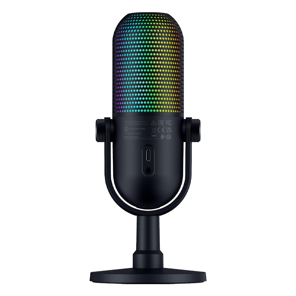 Razer Seiren V3 Chroma 32Bit DSP - RGB USB Microphone - Black
