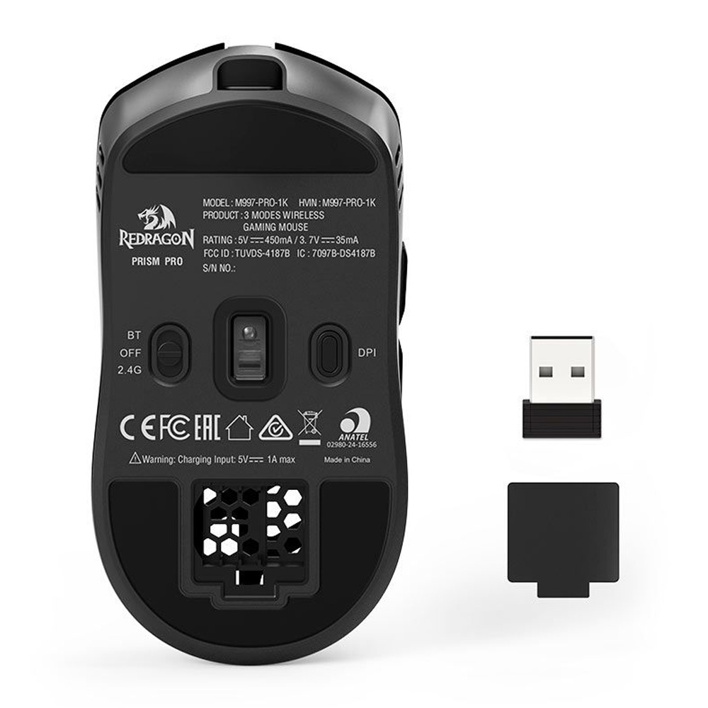 REDRAGON Prism Pro M997 - 2.4G/BT/Wired Mouse