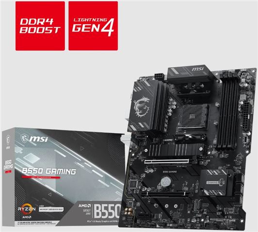 MSI MBO AM4 B550 GAMING Matična Ploča