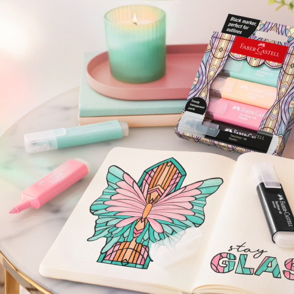 Faber Castell Signir Faber Castell set Glassy pastel 1/4 254694