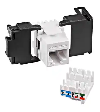 Schrack Modul RJ-45 kat. 5 UTP (SFA) HSEMRJ5UWS Schrack