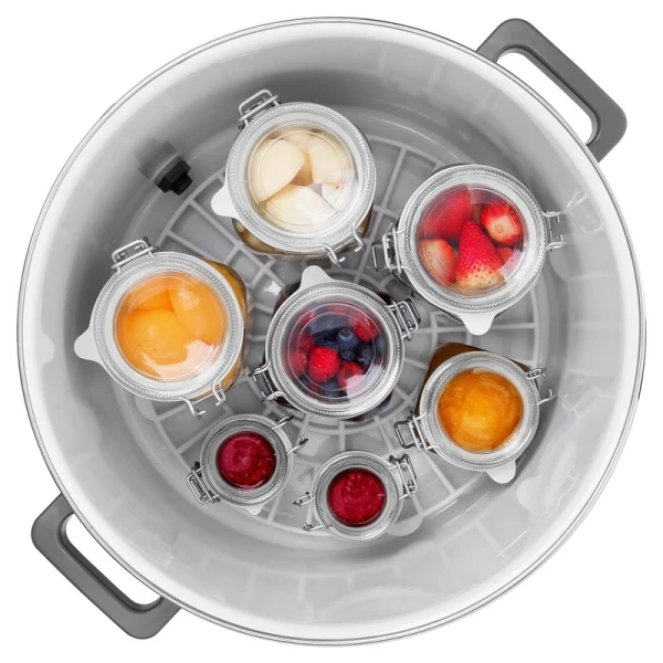 Sencor Aparat za konzerviranje i sterilizaciju Sencor SPP 2100WH/27L/14 tegli/srebrna