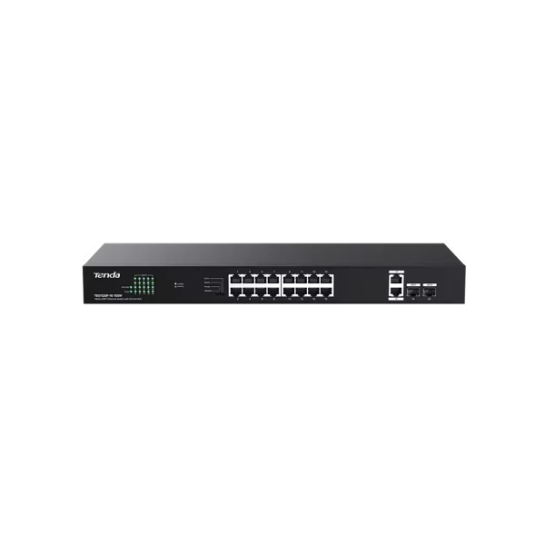 TENDA Svič 10/100/1000 18-port + 2SFP Tenda TEG1120P-16-150W/16-Port PoE