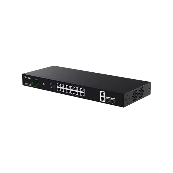 TENDA Svič 10/100/1000 18-port + 2SFP Tenda TEG1120P-16-150W/16-Port PoE