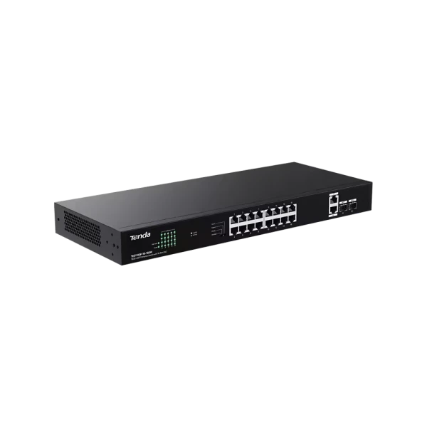 TENDA Svič 10/100/1000 18-port + 2SFP Tenda TEG1120P-16-150W/16-Port PoE