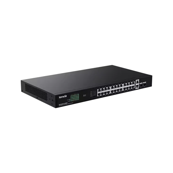 TENDA Svič 10/100/1000 26-port + 2SFP Tenda TEG1128P-24-250W/24-Port PoE