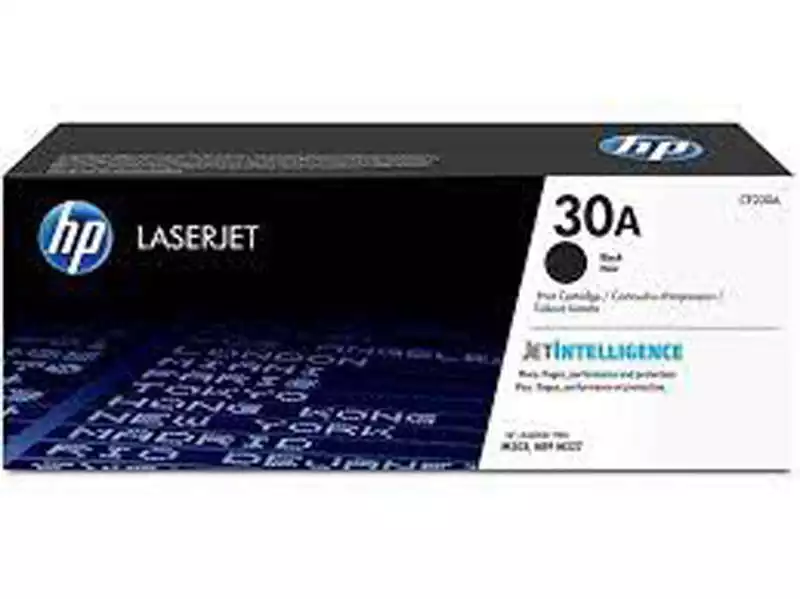 HP 30A Black Original LaserJet Toner Cartridge, CF230A