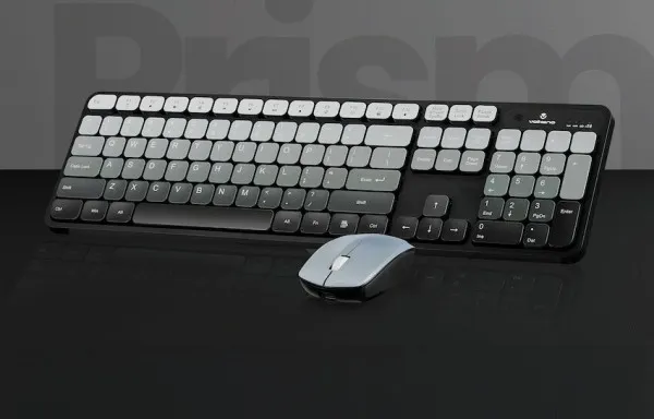 Volkano Tastatura+miš Wireless Prism VK-20248-GR siva
