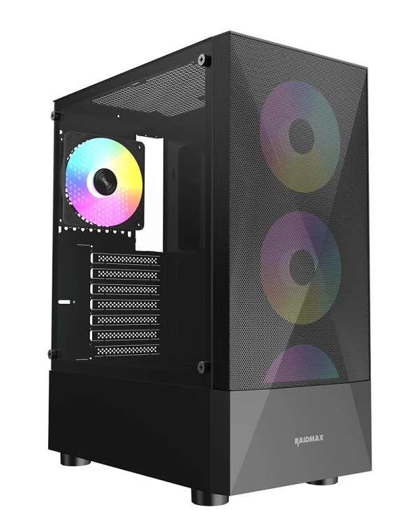 RAIDMAX Kućište Raidmax Vector V153 RGB Black, V153TBS