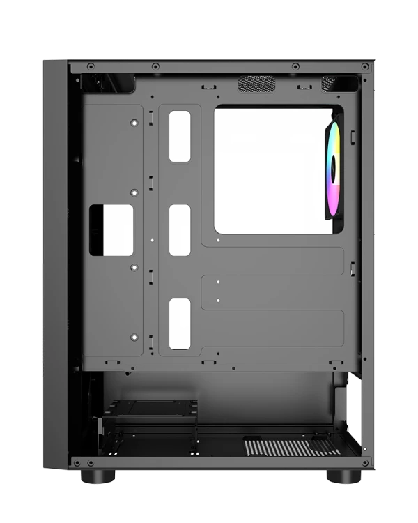 RAIDMAX Kućište Raidmax Vector V153 RGB Black, V153TBS