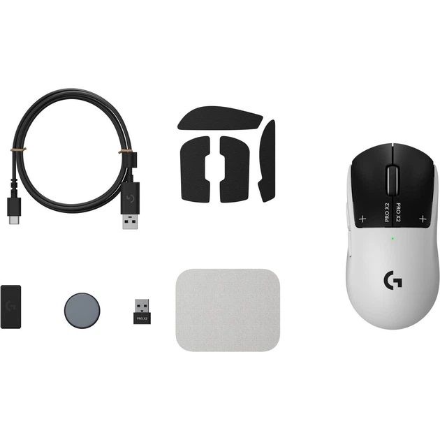 Logitech G Pro X2 Superstrike Wireless Gaming Mouse, Black