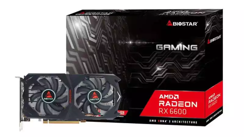 Biostar Grafička karta RX6600 8GB GDDR6 128bit