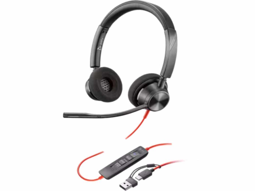 HP Poly Slušalice BW 3310 Stereo -M USB-C HS +USB-C/A/8X220AA/crna