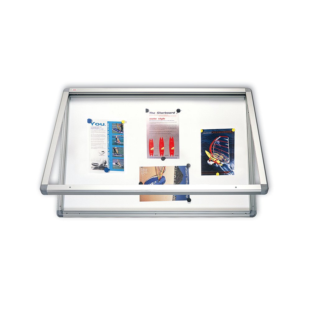 2x3 Tabla oglasna 2x3 GS11510 sa vratima i inbus ključem, bela magnetna 150x100