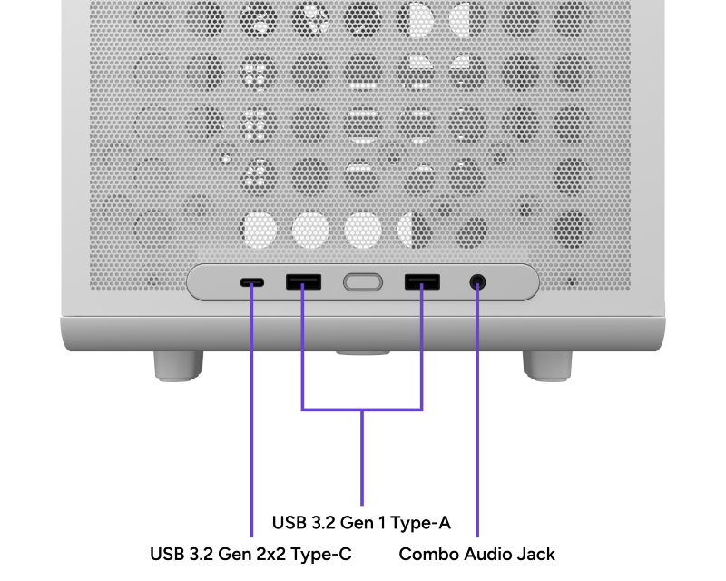 COOLER MASTER Qube 340 White - kućište belo (Q340-WGNN-S00)