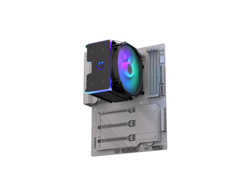 Endorfy Fortis 5 Black ARGB crni procesorski hladnjak (EY3A014)