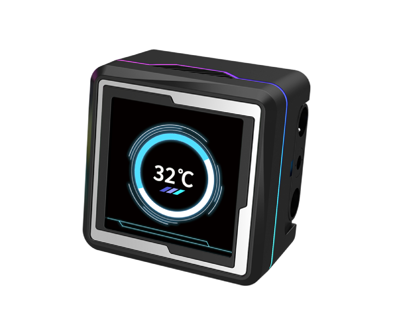 RAIDMAX LM360 ARGB CPU LIQUID COOLER WITH ANIMATION DISPLAY - Vodeno hlađenje crno (LM360BK) F