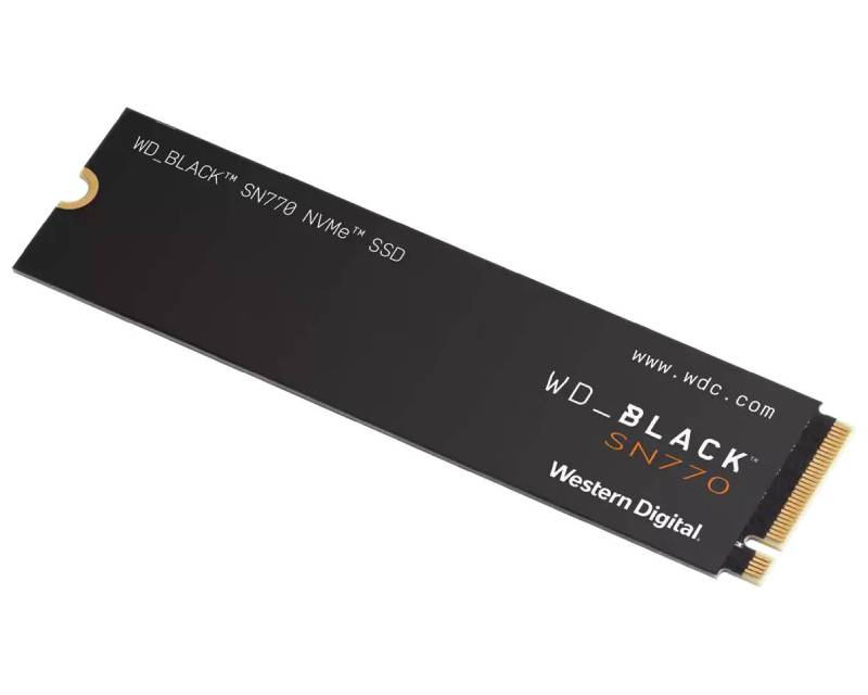 WD 250GB M.2 NVMe SSD Gen4 WDS250G3X0E SN770 Black