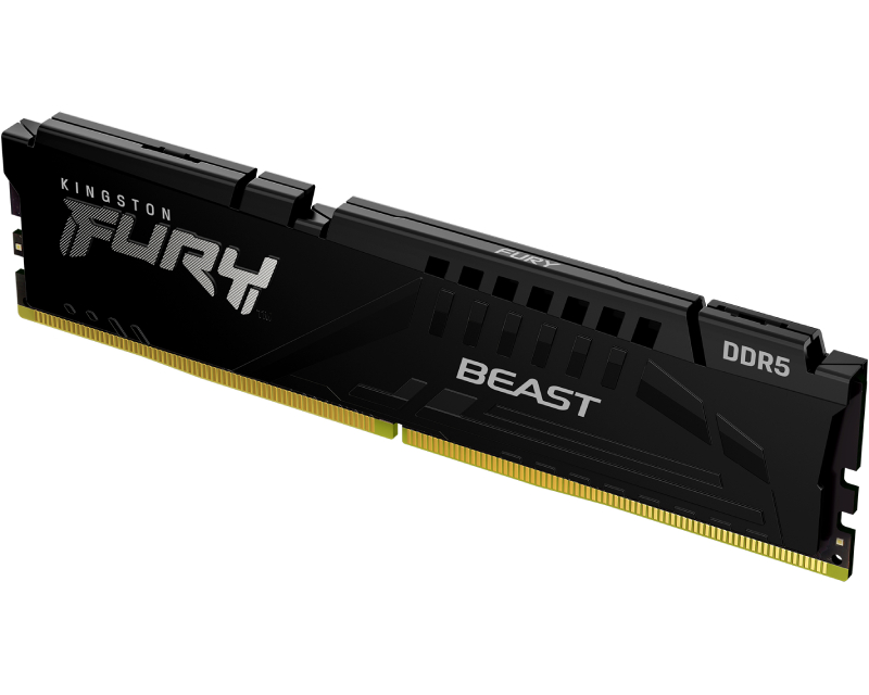 KINGSTON DIMM DDR5 64GB 5600MT/s KF556C40BB-64 FURY Beast Black EXPO
