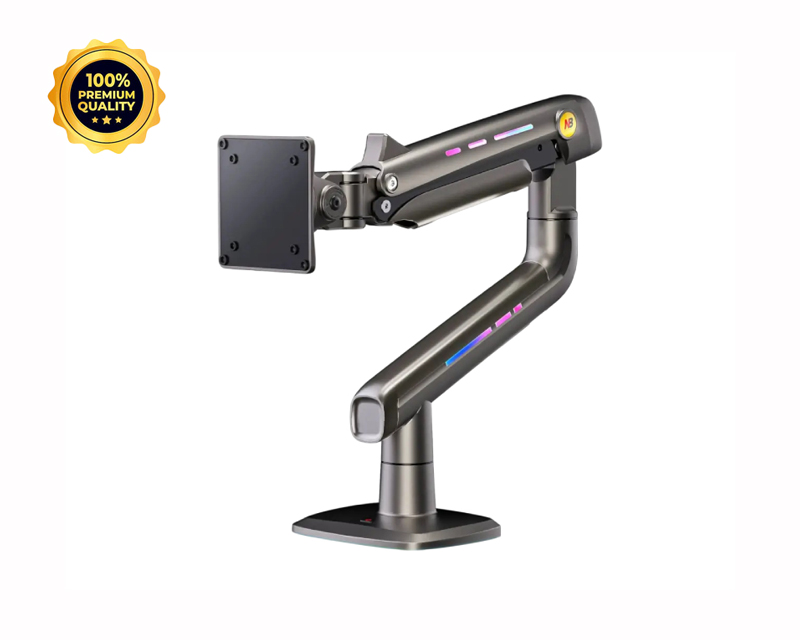 RGB nosač za monitore F5 matte charcoal 27-60 inča