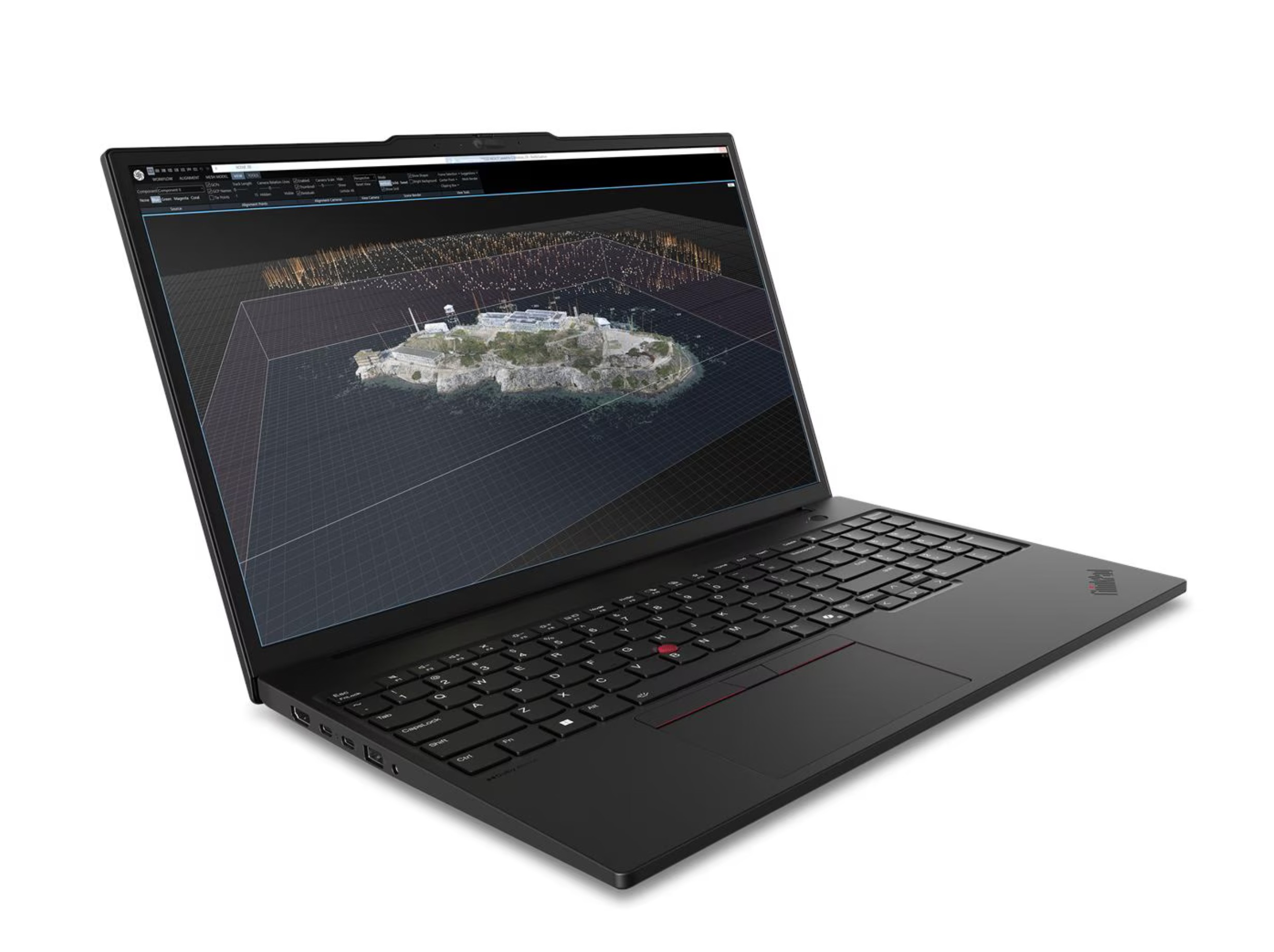Lenovo Laptop ThinkPad P16s G4 16", U7 255H, 32GB, 1TB, Win11Pro, 21QV000GCX