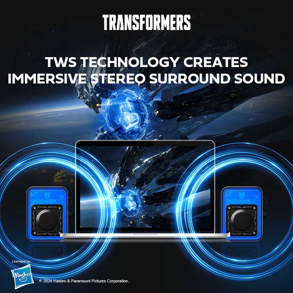 Transformers Portable Speaker TF-Y02 Yellow