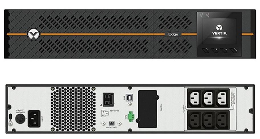Vertiv EDGE-1500IRT2UXL - 1500VA/1350W Rack/Tower
