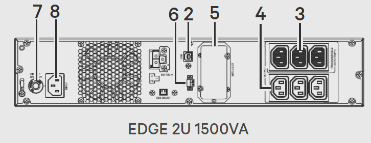 Vertiv EDGE-1500IRT2UXL - 1500VA/1350W Rack/Tower