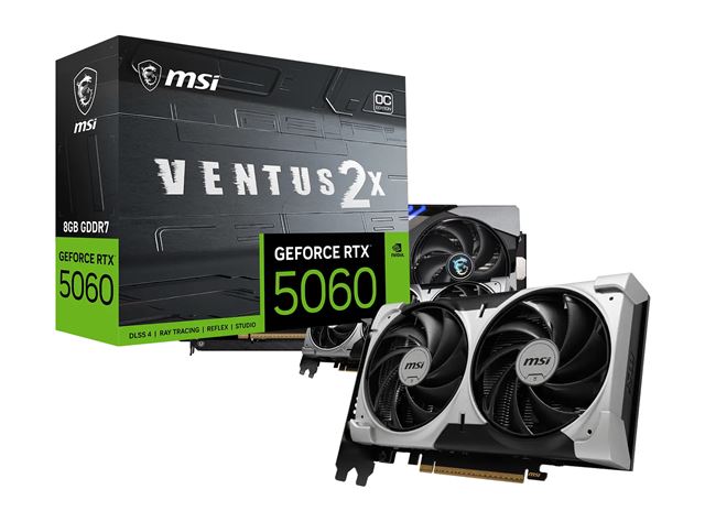 MSI VGA RTX 5060 8G VENTUS 2X OC V1