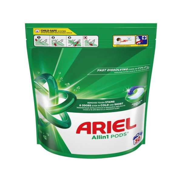 Razno Kapsule za pranje veša Ariel Pods All in One, 50/1