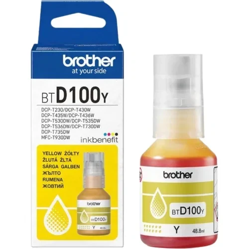 Brother BTD100Y Kertridž Ink bočica Yellow 5K