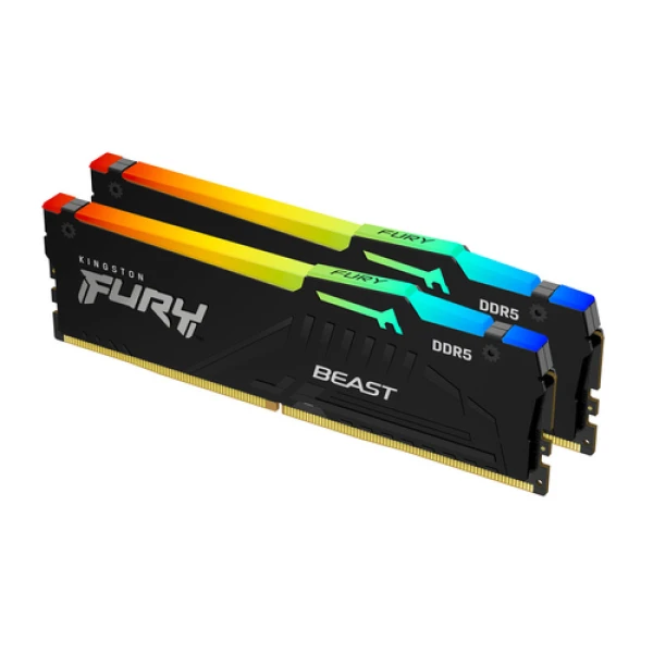 Kingston DDR5 64GB FURY BEAST RGB memorijski kit